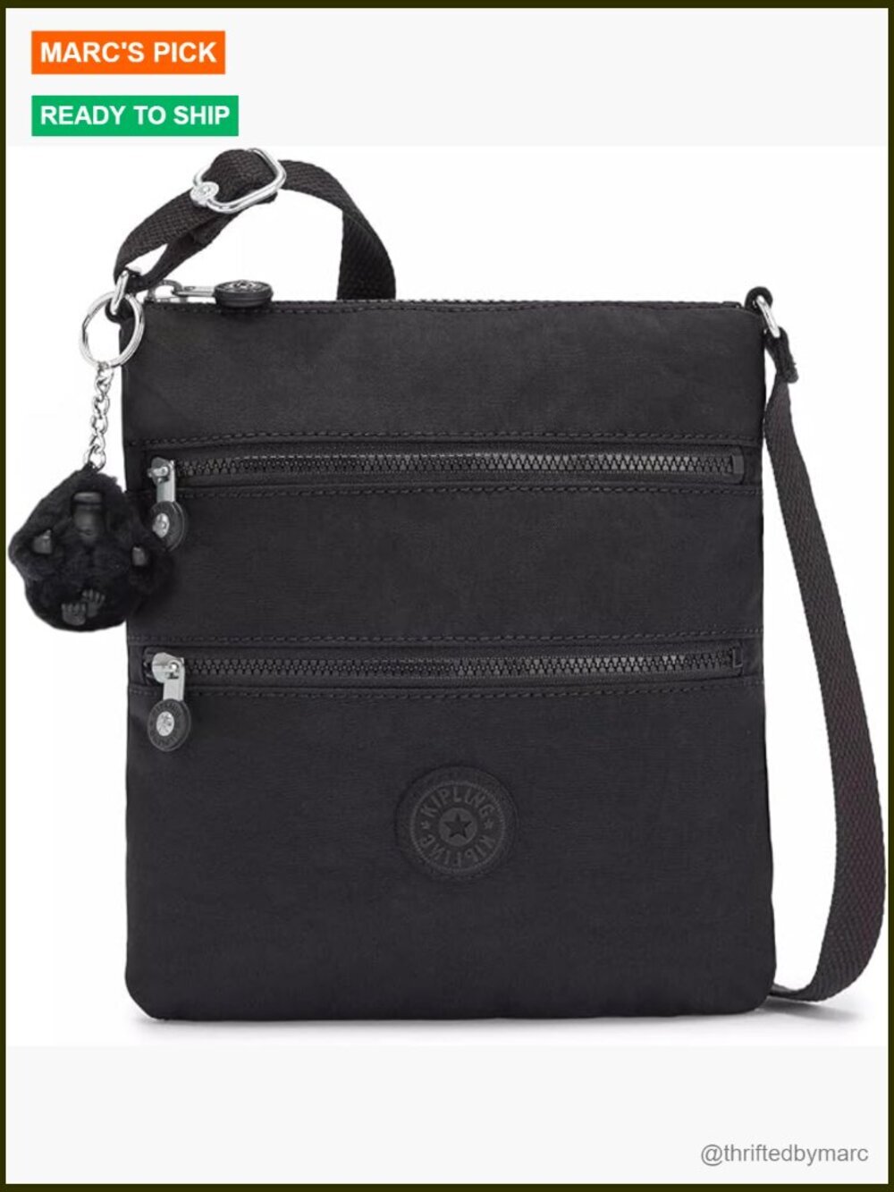 Lightweight Adjustable Crossbody Mini Bag with Multiple Pockets